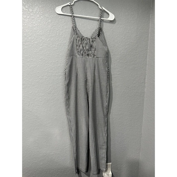Forever 21 Size Small‎ Gingham Black And White Romper/Jumpsuit - Picture 4 of 5